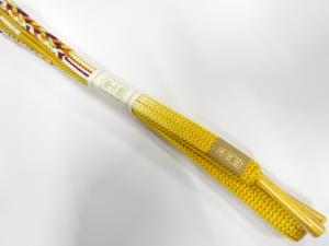 未使用品　正絹　手組帯締め